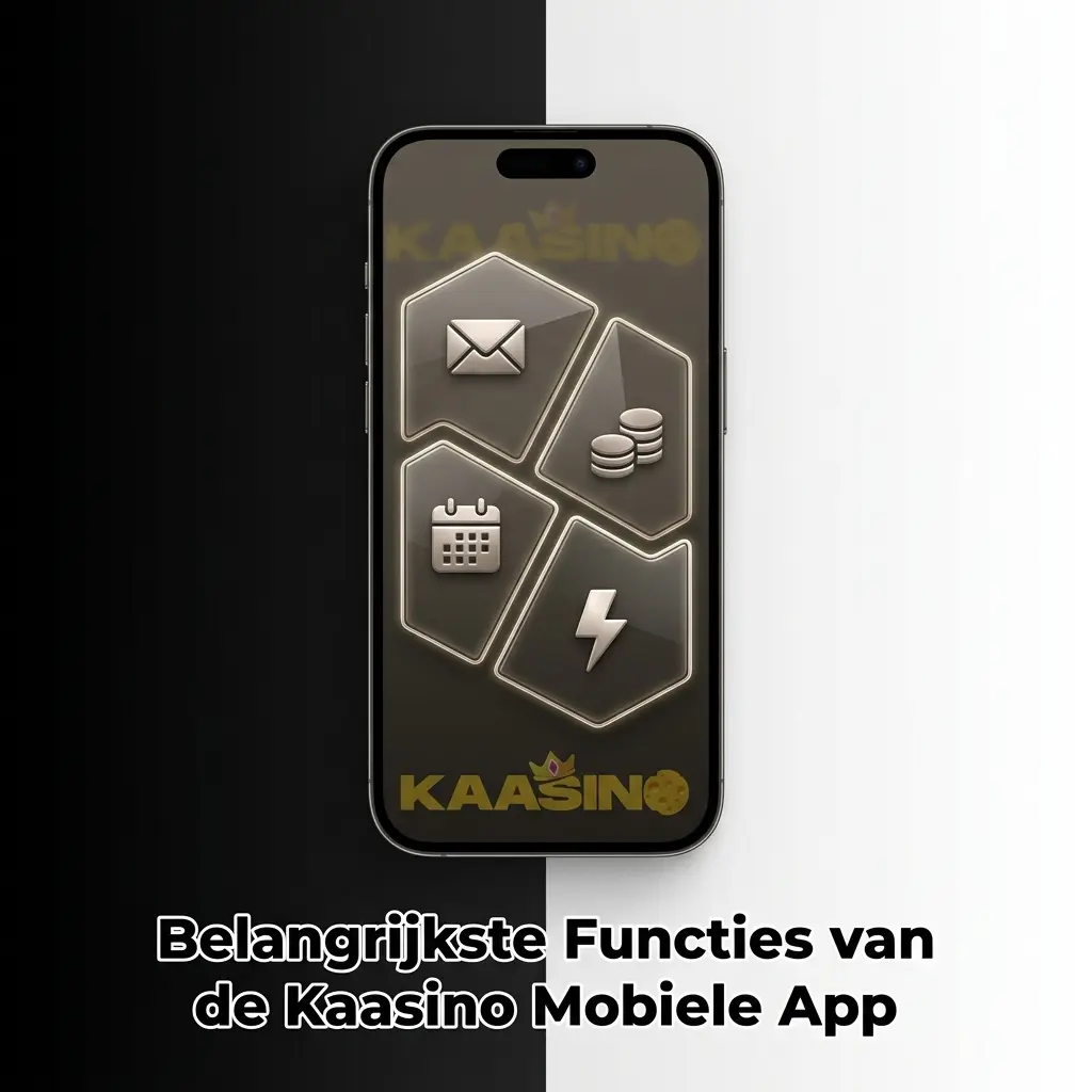 Kaasino mobiele app functies