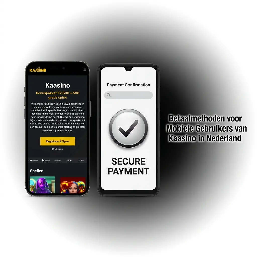 Mobiele betaalmethoden bij Kaasino