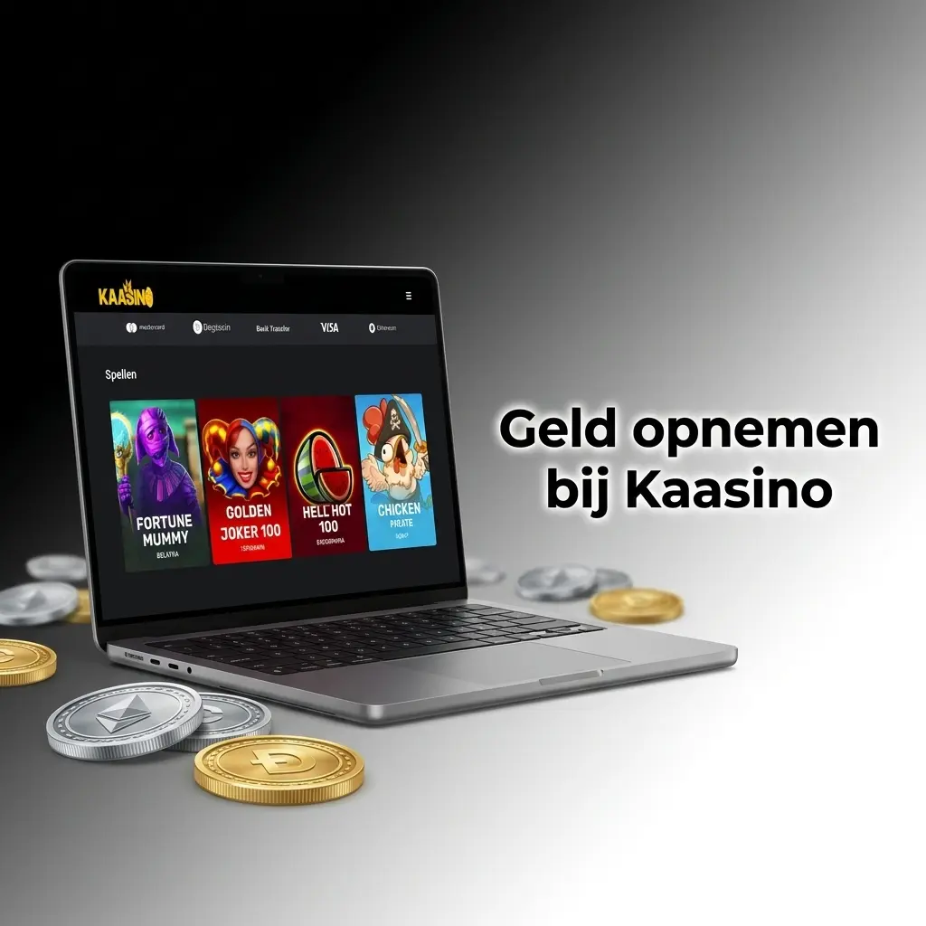 Uitbetaling aanvragen bij Kaasino