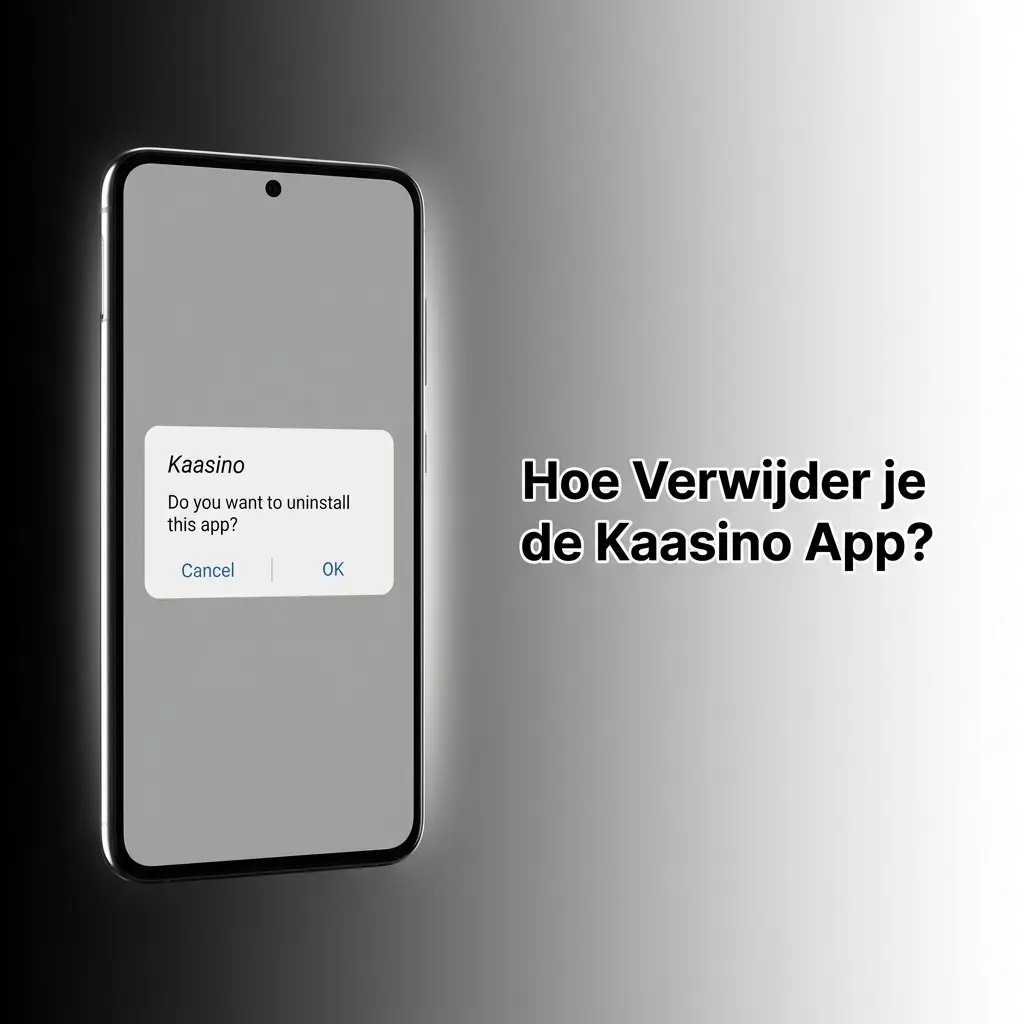 Kaasino app verwijderen van smartphone