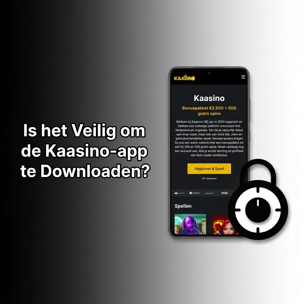 Kaasino app beveiliging en licentie