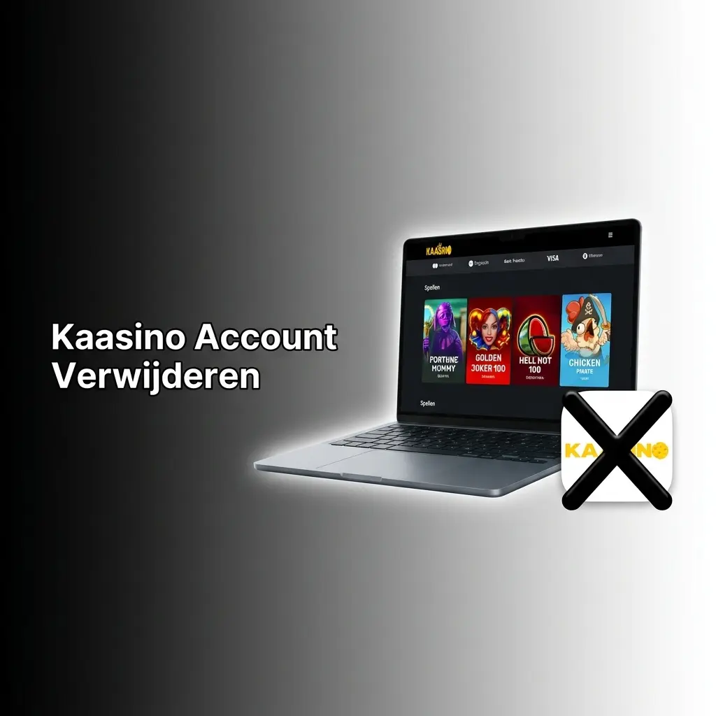 Kaasino account verwijderen in dashboard