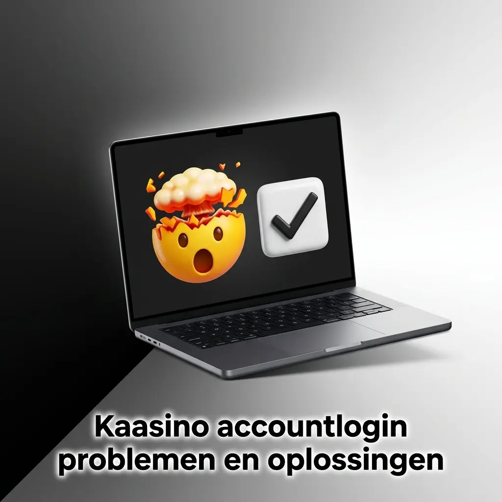 Kaasino inlogscherm met foutmelding