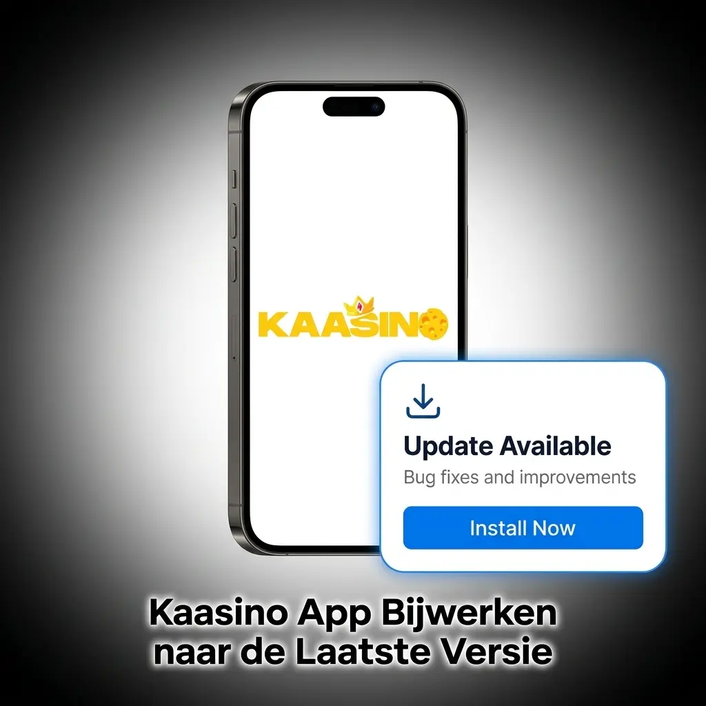 Kaasino app automatisch bijgewerkt in de webbrowser