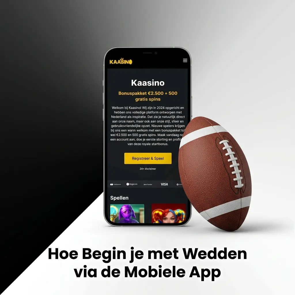 Wedden via de mobiele app