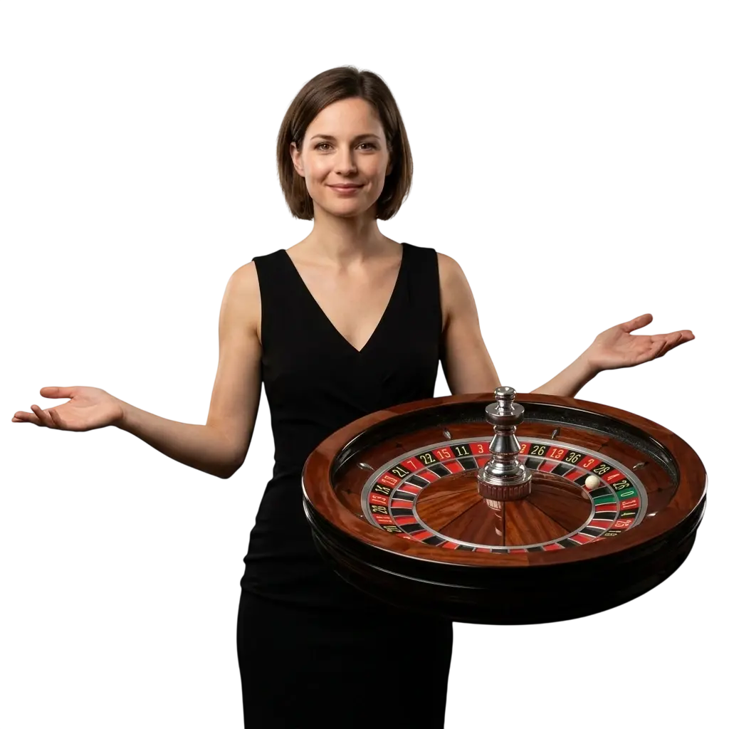 Kaasino live casino dealer aan een speeltafel