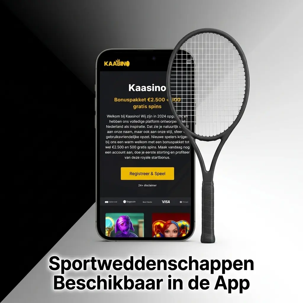 Overzicht van sportweddenschappen in de Kaasino app