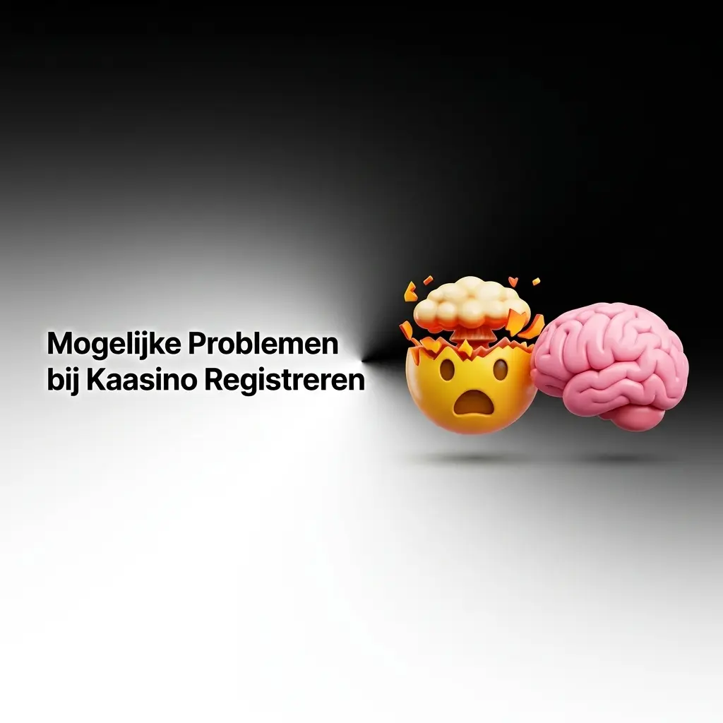 Speler die problemen oplost tijdens Kaasino registratie