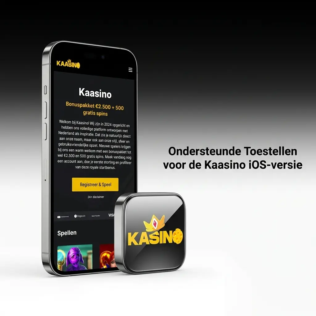 iPhone modellen die Kaasino ondersteunen