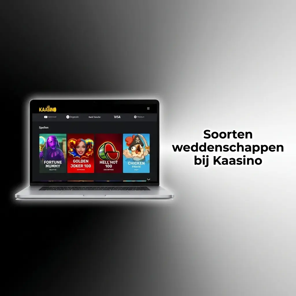 Overzicht van weddenschapstypen bij Kaasino