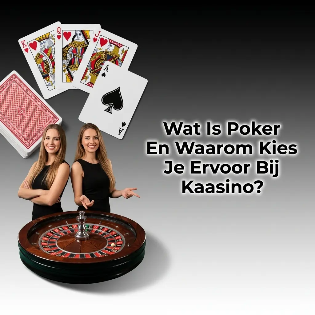 Poker tafel bij Kaasino