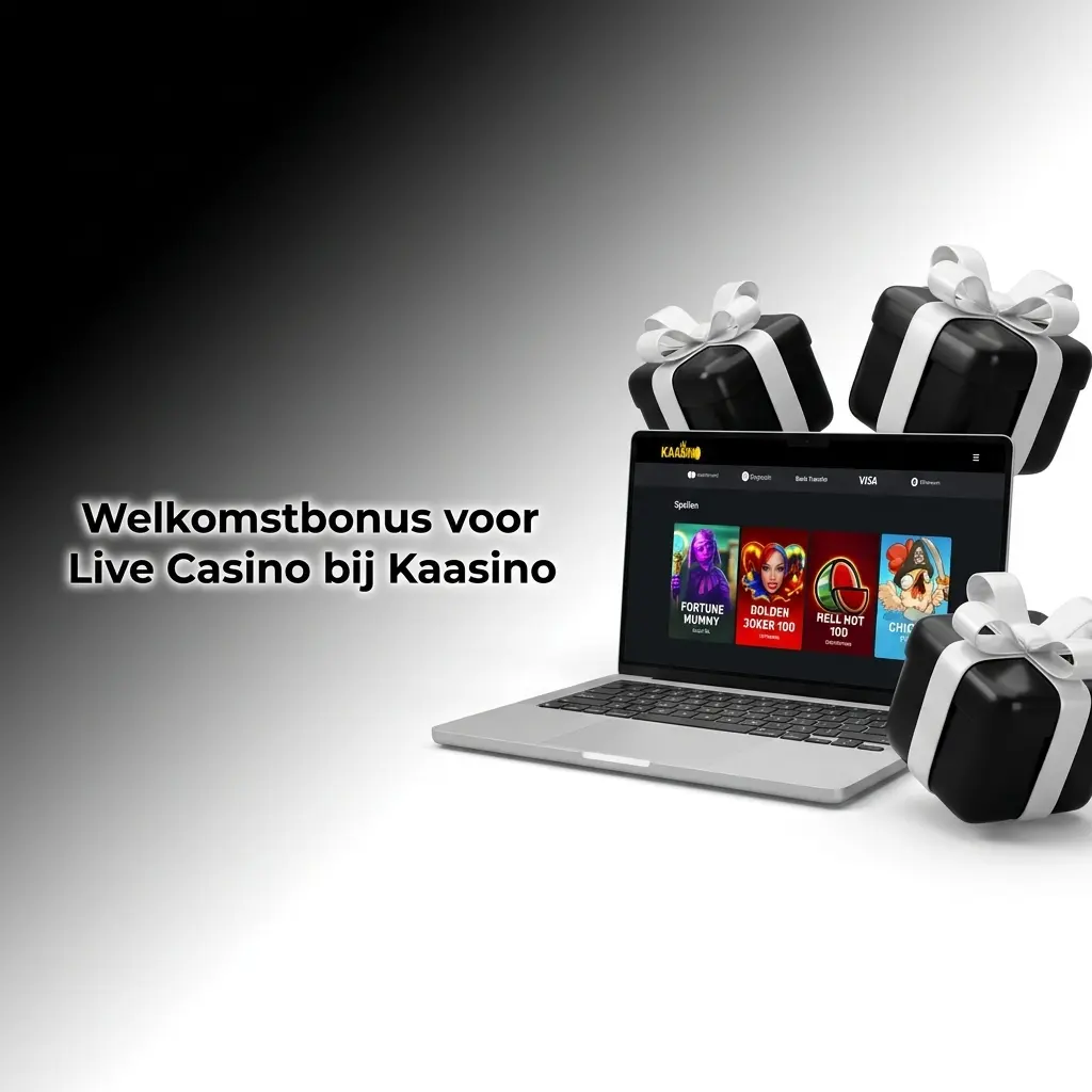 Live Casino welkomstbonus bij Kaasino