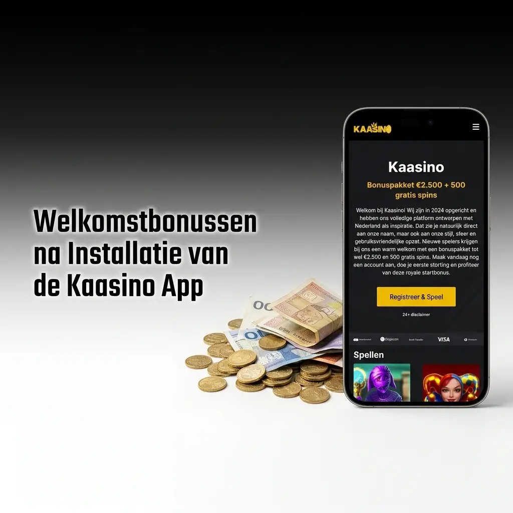 Kaasino app welkomstbonus voor nieuwe spelers